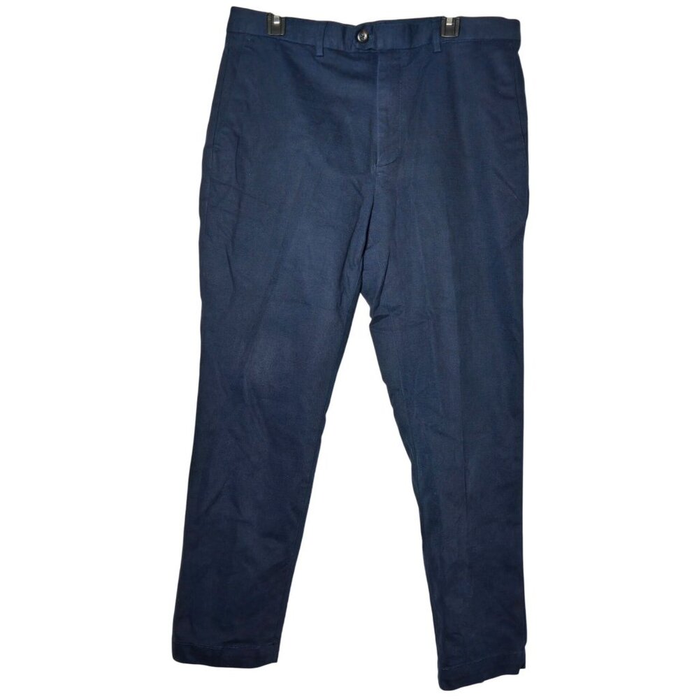 Banana Republic Mens Blue Slim Fit Dress Pants Size 34/30 Slacks Career Preppy